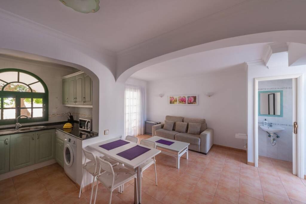 Dúplex con jardín y buenas vistas Maspalomas  Exterior foto